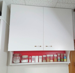 木工作品 吊戸棚