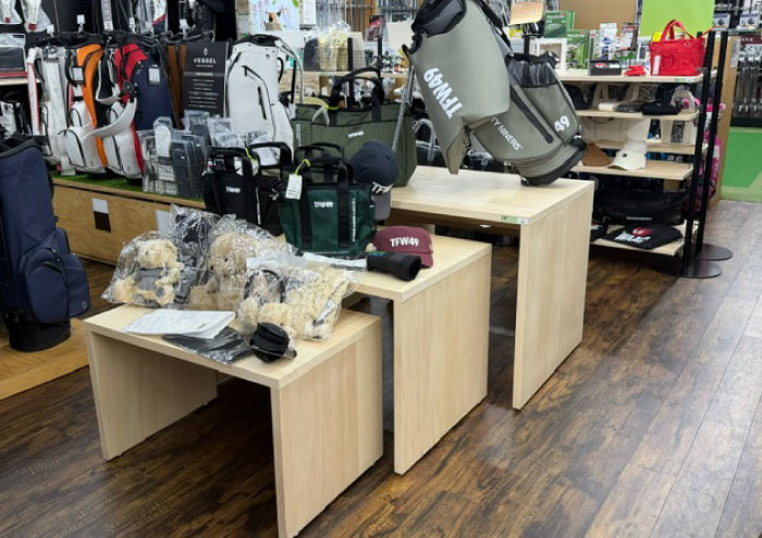 施工事例　デイスプレー用テーブル